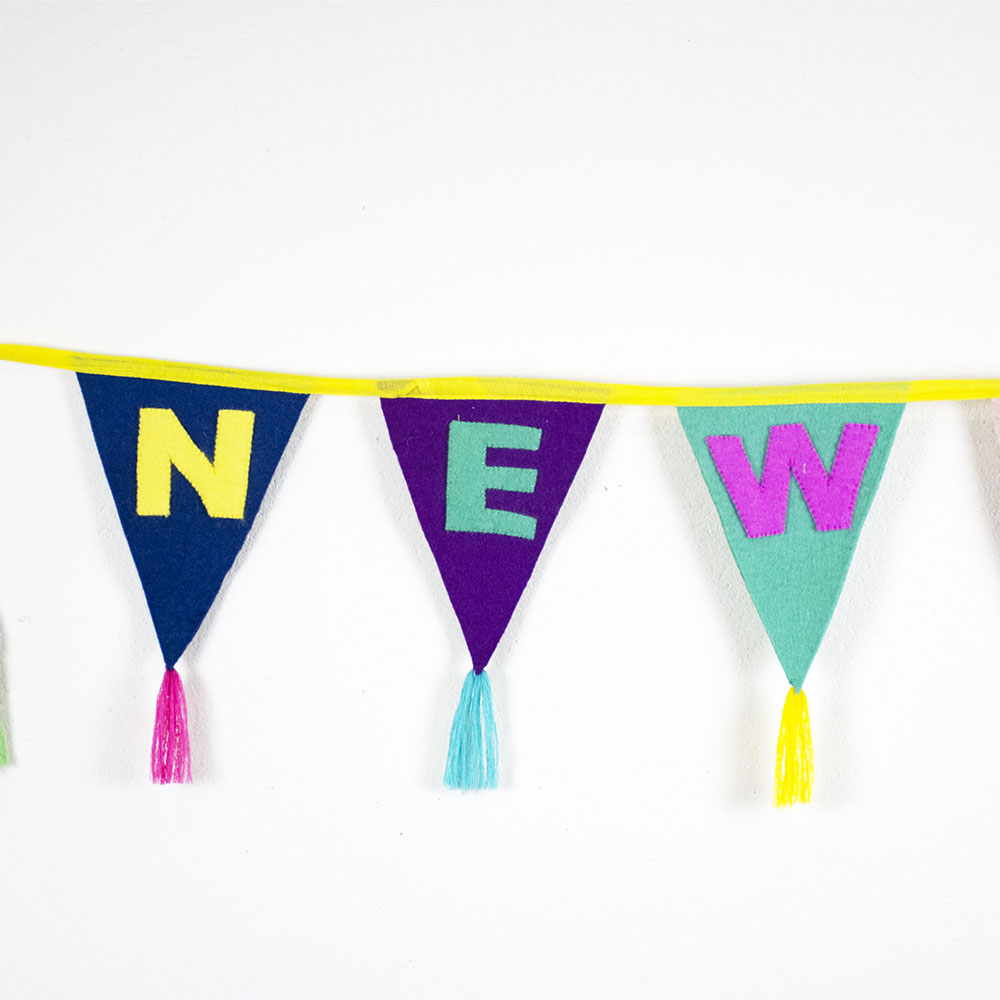 Felt Bunting Garland