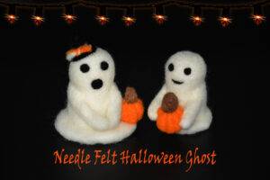 Handmade Felt Ghost