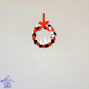 Wool Felt Leaf Wreath