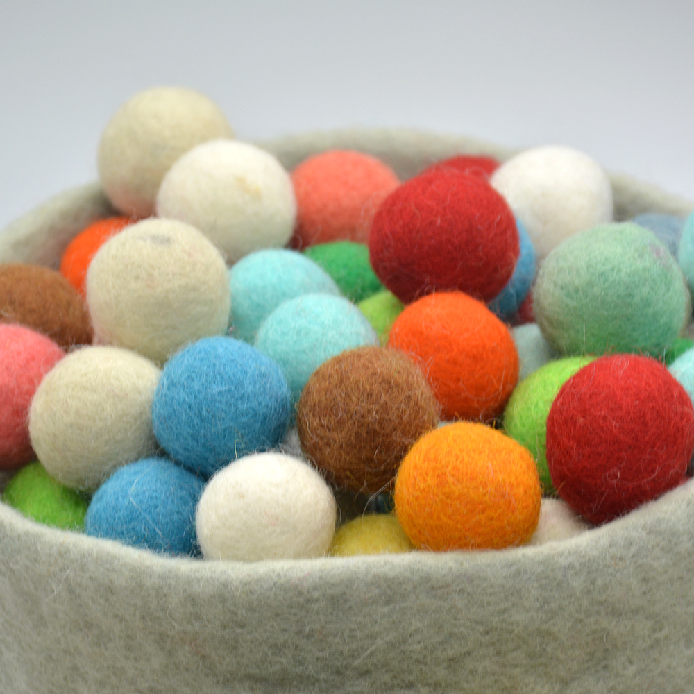 Multicolor Pompoms