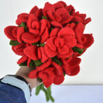 Felt Rose