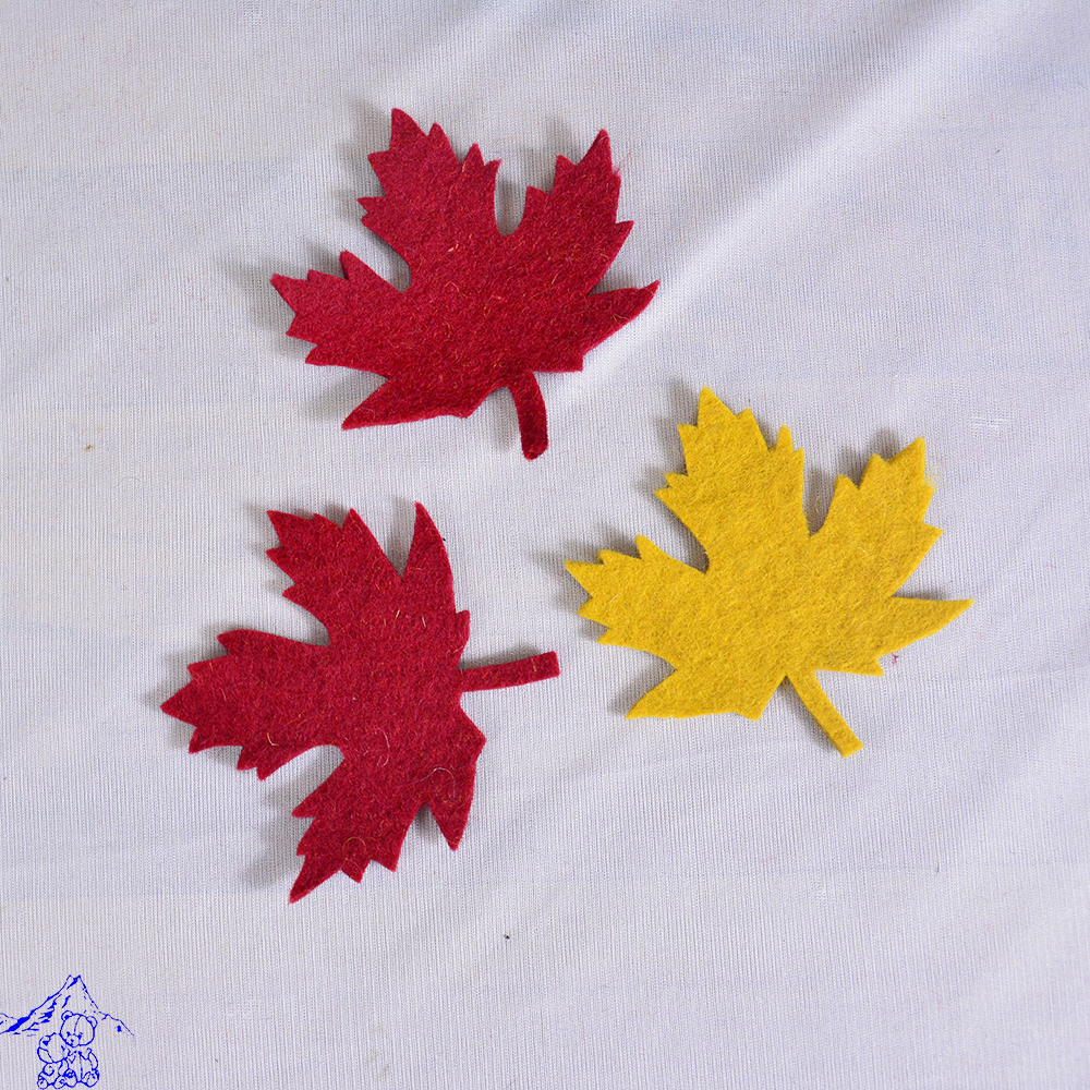 Decorated Wool Felt Thanksgiving Tree | Tree for Indoor Decoration - Image 3