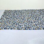 Handmade Felt Pebble Rug