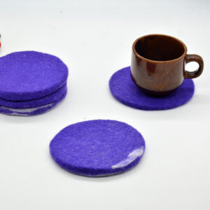 Round Felt Tea Coaster