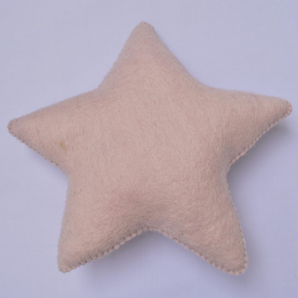Star Shape Wool Felt Cushion - Image 5