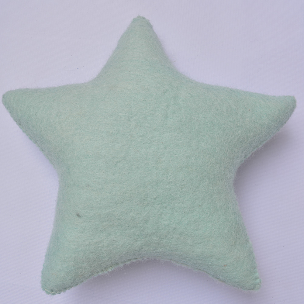 Star Shape Wool Felt Cushion - Image 9