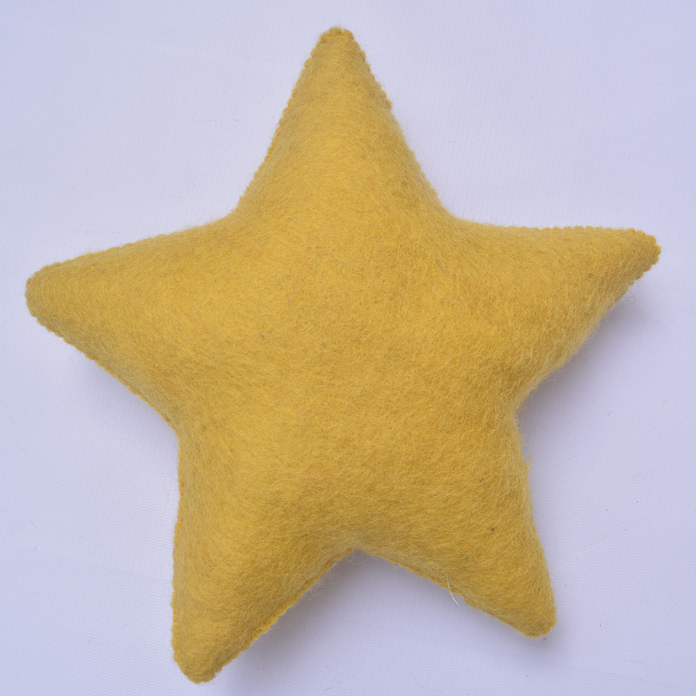 Star Shape Wool Felt Cushion - Image 11