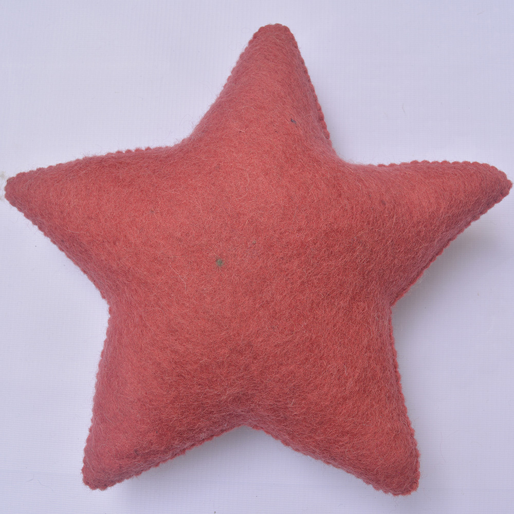 Star Shape Wool Felt Cushion - Image 12
