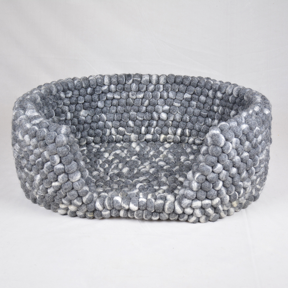 Felt Ball Dog Bed