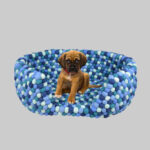Felt Ball Dog Bed