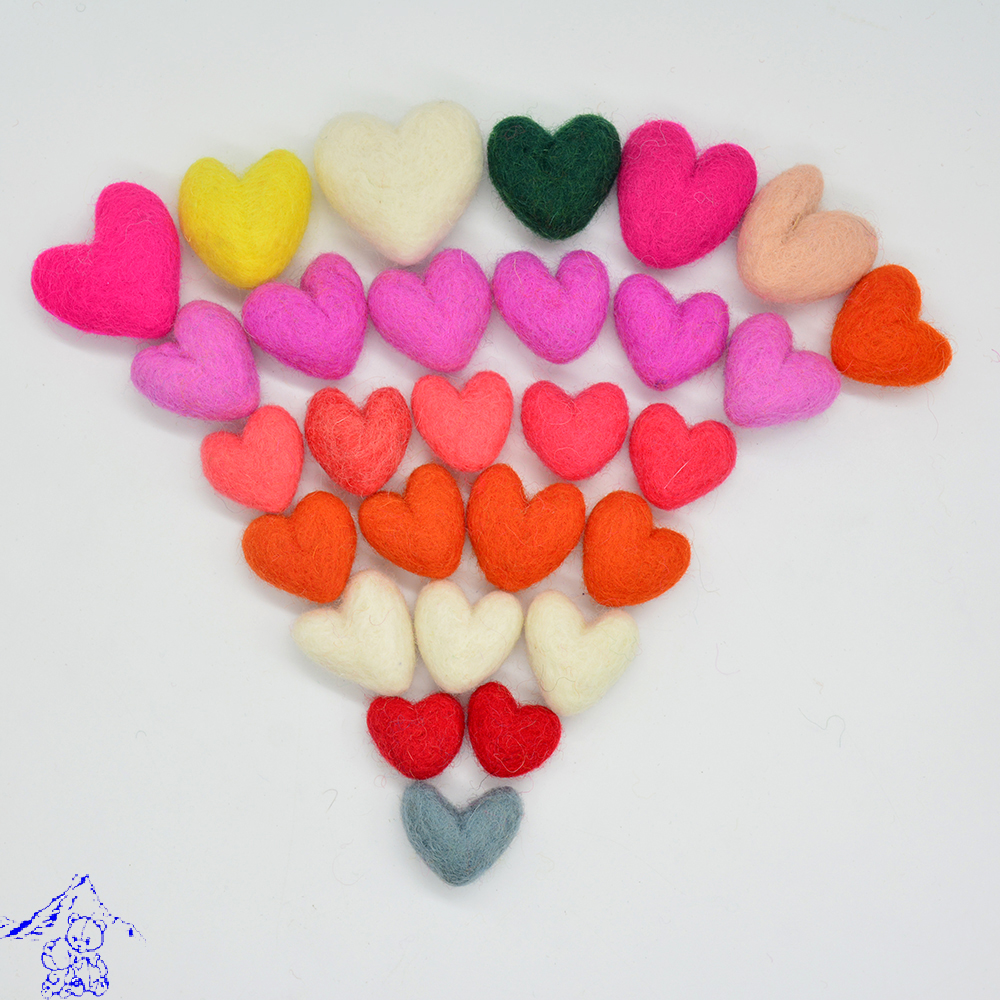 Wool Felt Heart