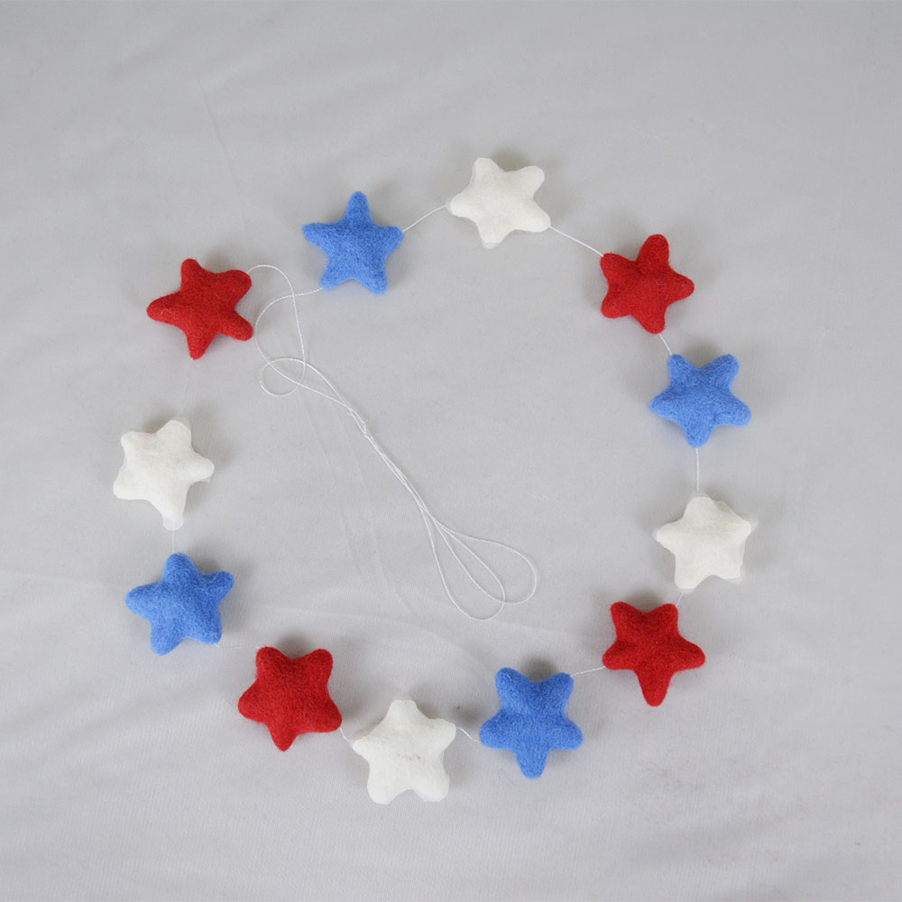 Felt Star Garland