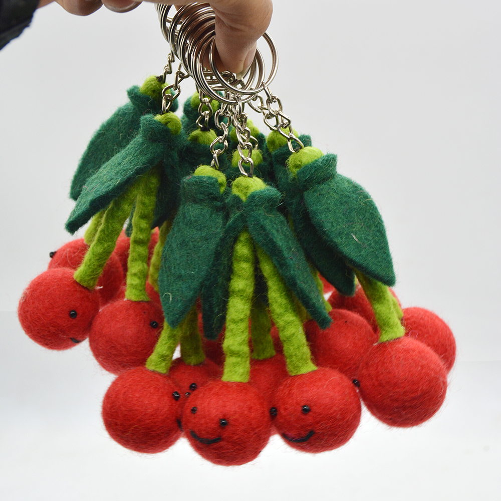 Felt Key Ring