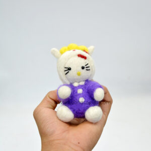 Wool Felt Kitty Toys