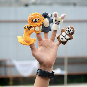 Felt Finger Puppets.