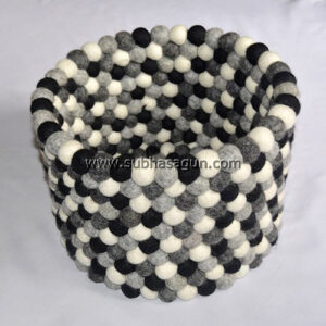 Felt Ball Basket