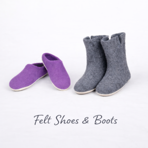 Felt Shoes and Boots